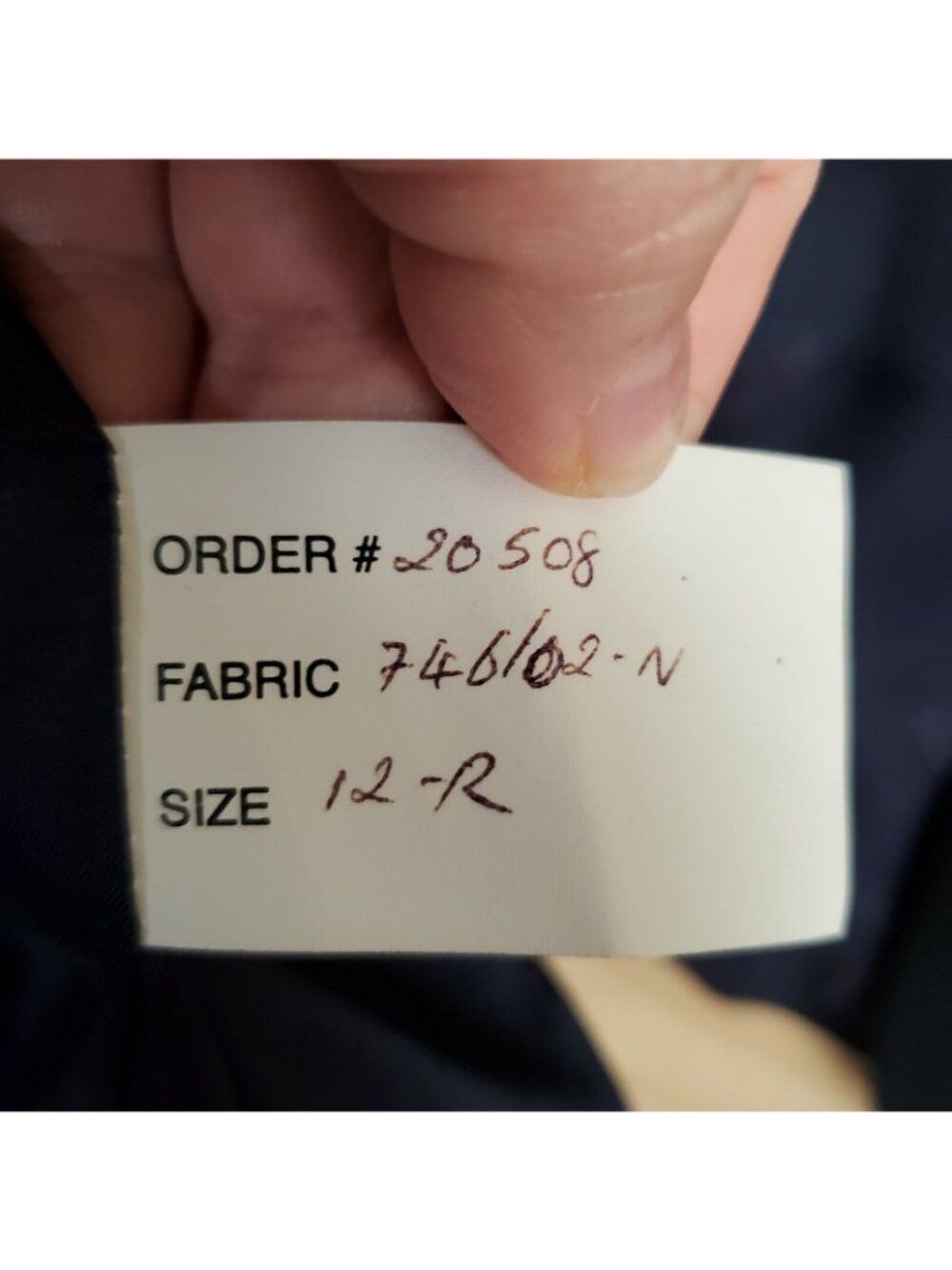 Grand Prix windowpane English Equestrian Riding Show Hunt Jacket 12 R - Picture 7 of 7
